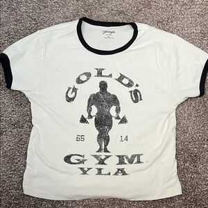YoungLA Womens golds gym tshirt